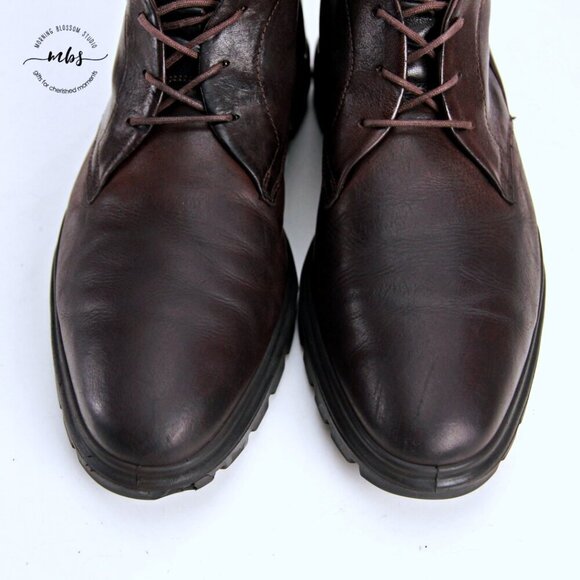 Ecco CityTray Avant Leather Ankle Boots Brown Men EU 46 US‎ 12-12.5 main image 6
